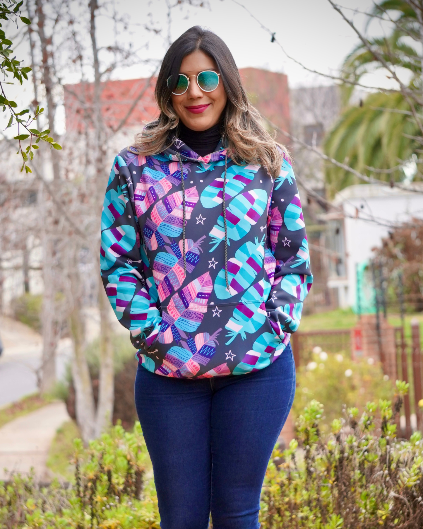 Poleron Neon Jungle