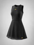 Motion Mesh Dress Black